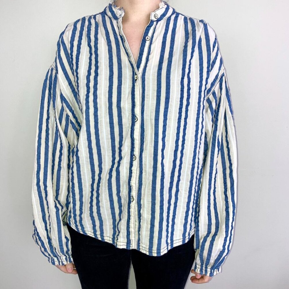 🖤 054 Free People We the Free Striped NWOT SIze XS
